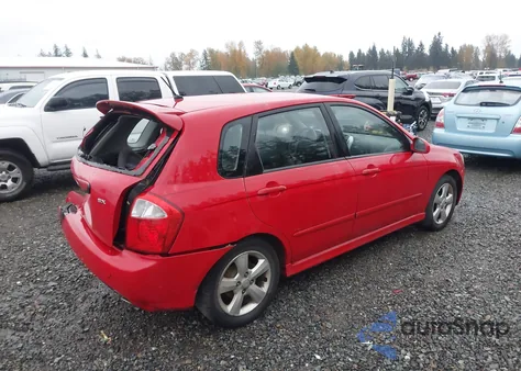 2008 Kia Spectra5 Sx from USA, damaged, VIN KNAFE161185015815